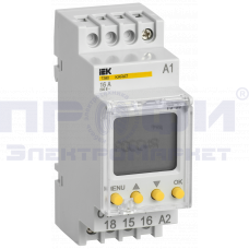 Таймер ТЭ80 цифровой 16А 230В на DIN-рейку KARAT IEK  MTA10-16-080