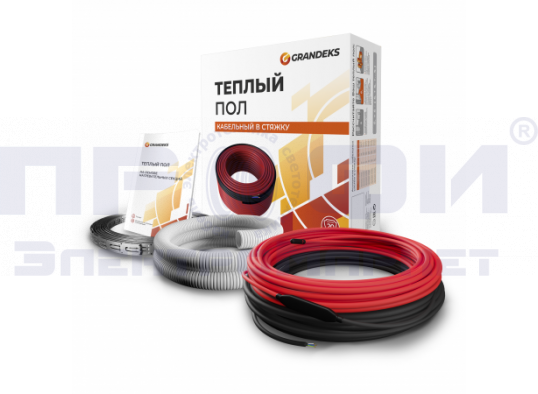 Система кабельная двужильная Grandeks G2 - 065,0 / 1300