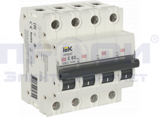 ARMAT Авт. выкл. M06N 4P C 50А IEK
