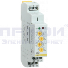 Реле циклическое ORT. 2 конт. 12-240 В AC/DC IEK ORT-S2-ACDC12-240V