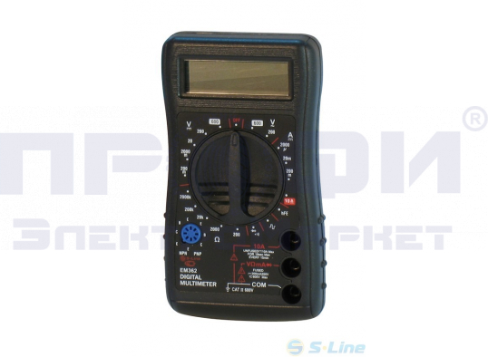 Мультиметр цифр. EM 362 S-Line Мультиметр цифр. EM 362 S-Line