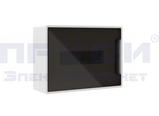 Щит 12 модулей настенный FRAME белый с тонированной дверцей DKC F12W1WD