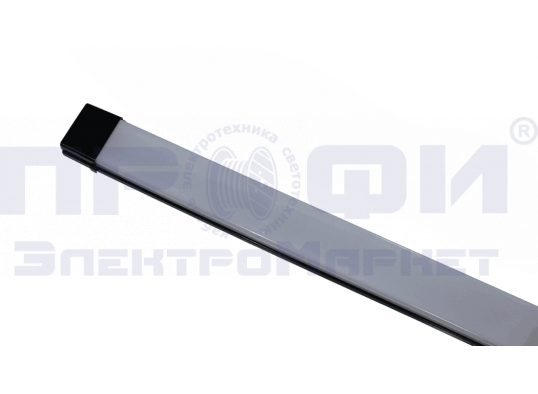 Светильник светодиодный LE LED ECO 02 100Вт 6500К матовый черный