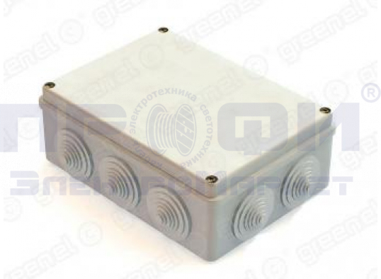 Коробка распаечная 190х140х70 IP44  GE41243