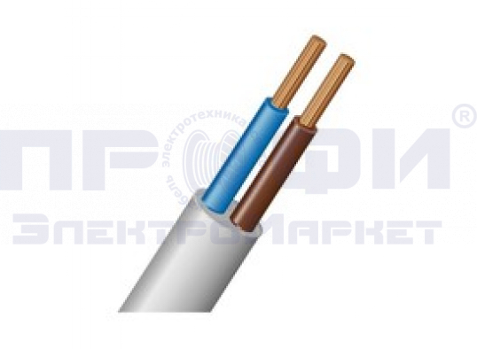 Провод гибкий ПВС 2х1