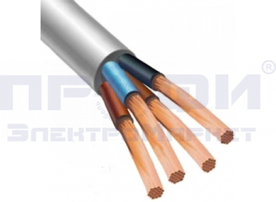 Провод гибкий ПВС 4х4