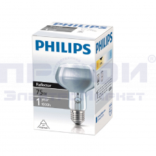 Лампа  R80  75Вт E27  PHILIPS