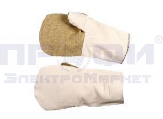 Рукавицы Х/Б с брезентовым наладонником (БН-04, 02)