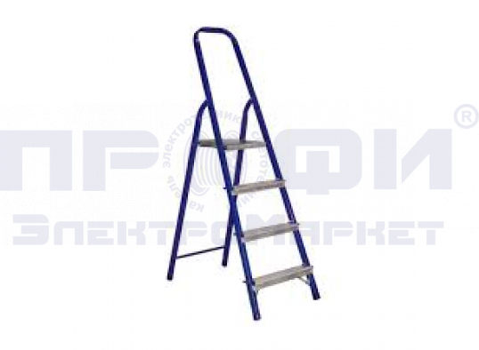 Стремянка 4 ступени, стальная СИБРТЕХ Pоссия (97844)