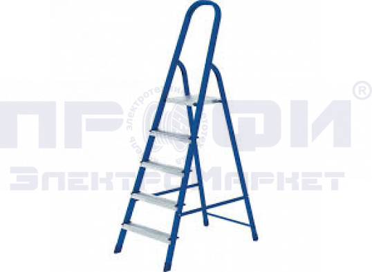 Стремянка 5 ступеней, стальная СИБРТЕХ Pоссия (97845)