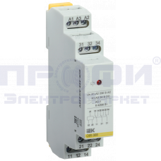 Промежут. реле.OIR 3 конт (8А). 230 В AC IEK (OIR-308-AC230V)