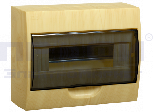 Корпус модульный пласт. навесной ЩРН-П-12 (сосна) IP41 IEK