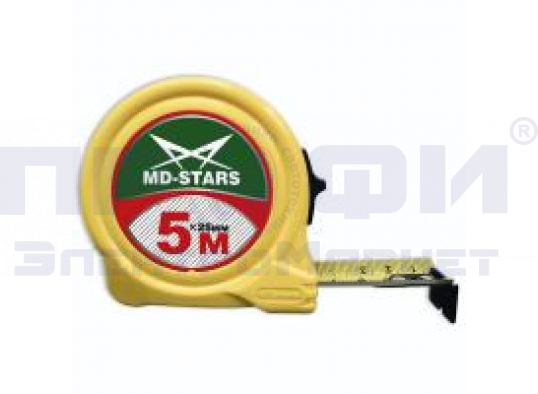 Рулетка (67) 10м х 25мм "MD-STARS"